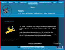 Tablet Screenshot of northbayhallofrecognition.com